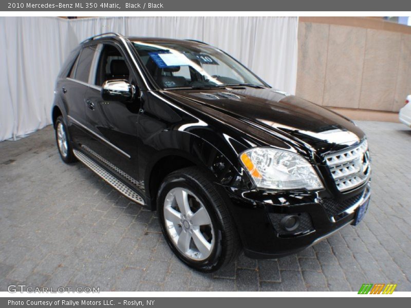 Black / Black 2010 Mercedes-Benz ML 350 4Matic