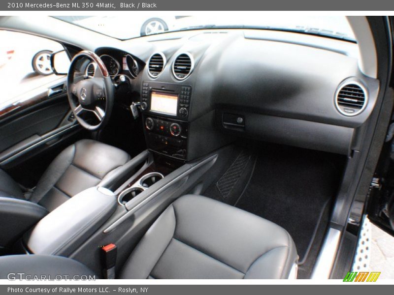 Black / Black 2010 Mercedes-Benz ML 350 4Matic