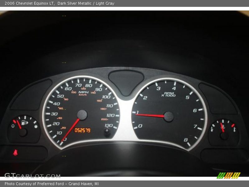 Dark Silver Metallic / Light Gray 2006 Chevrolet Equinox LT