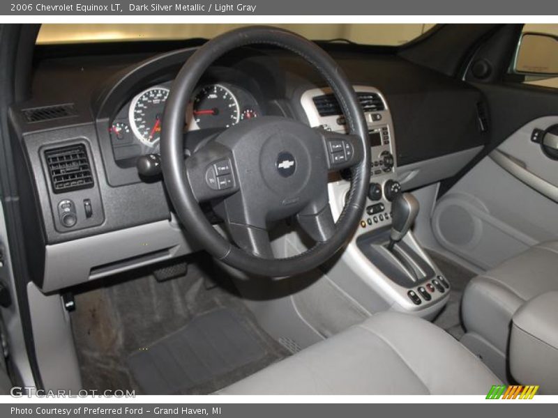 Dark Silver Metallic / Light Gray 2006 Chevrolet Equinox LT