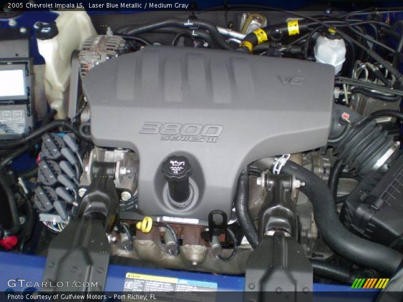 Laser Blue Metallic / Medium Gray 2005 Chevrolet Impala LS