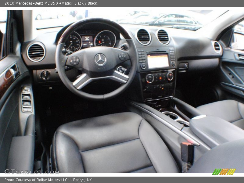 Black / Black 2010 Mercedes-Benz ML 350 4Matic