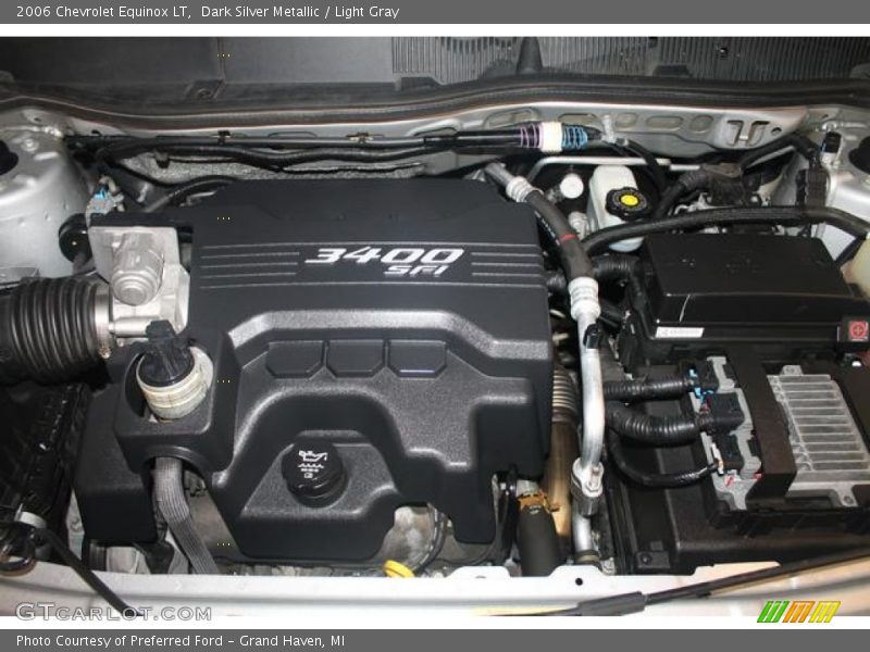 Dark Silver Metallic / Light Gray 2006 Chevrolet Equinox LT
