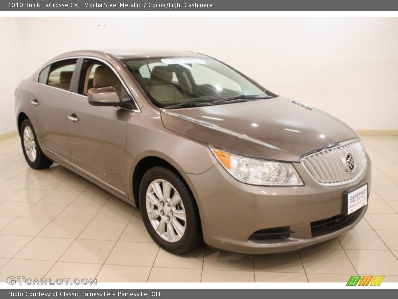 Mocha Steel Metallic / Cocoa/Light Cashmere 2010 Buick LaCrosse CX