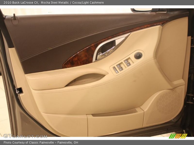 Mocha Steel Metallic / Cocoa/Light Cashmere 2010 Buick LaCrosse CX