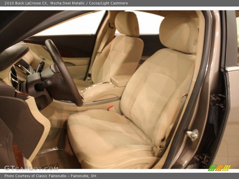 Mocha Steel Metallic / Cocoa/Light Cashmere 2010 Buick LaCrosse CX