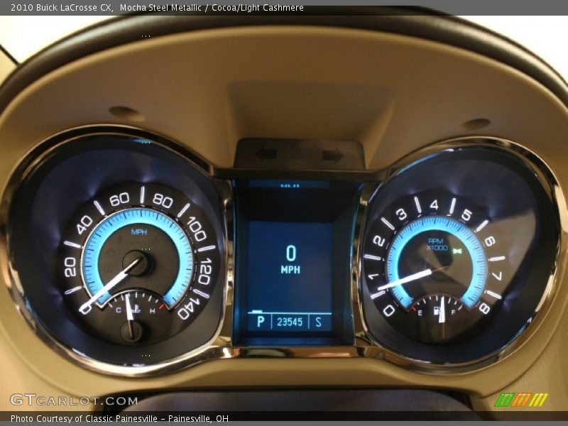 Mocha Steel Metallic / Cocoa/Light Cashmere 2010 Buick LaCrosse CX