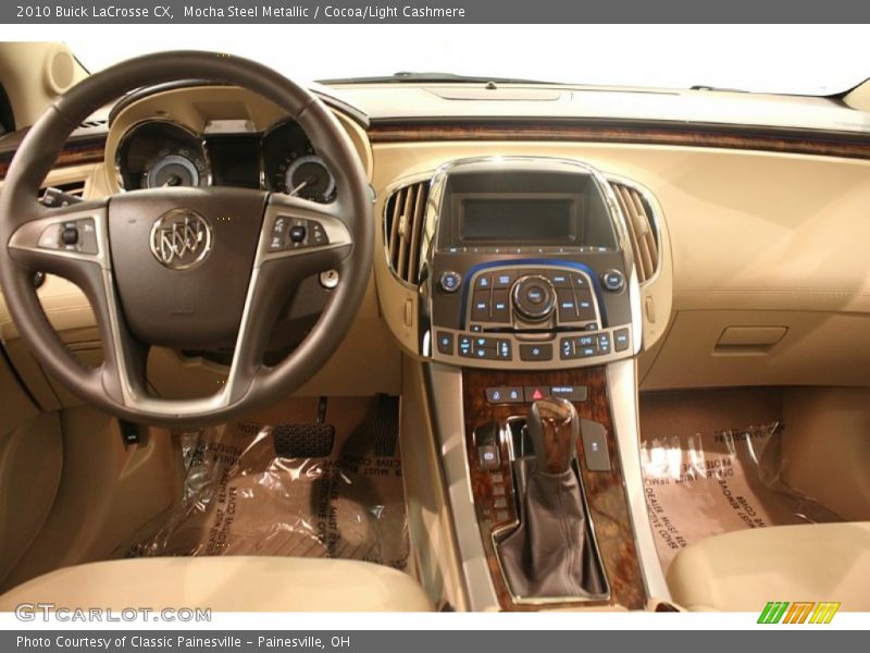 Mocha Steel Metallic / Cocoa/Light Cashmere 2010 Buick LaCrosse CX