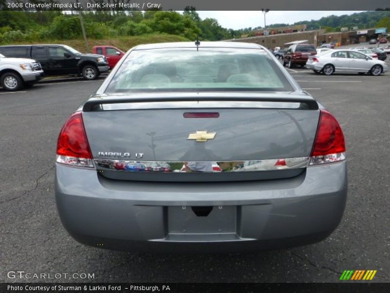Dark Silver Metallic / Gray 2008 Chevrolet Impala LT