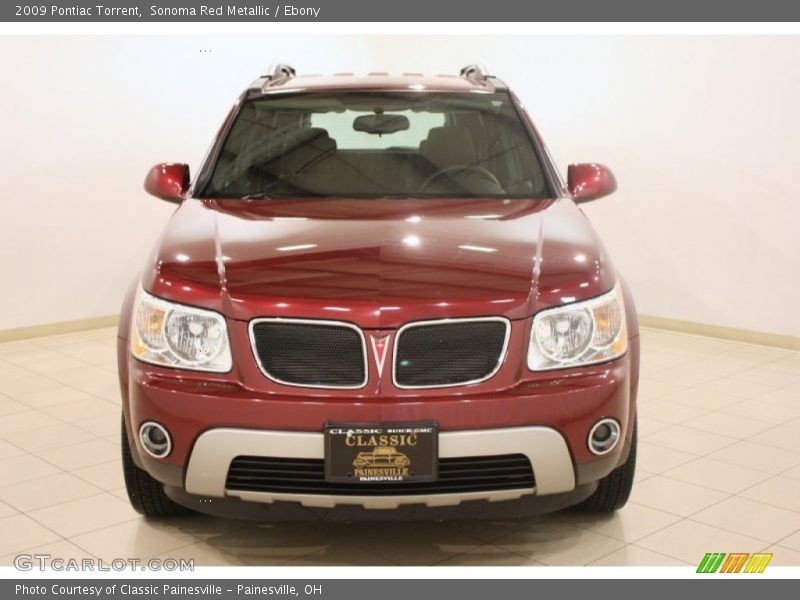 Sonoma Red Metallic / Ebony 2009 Pontiac Torrent