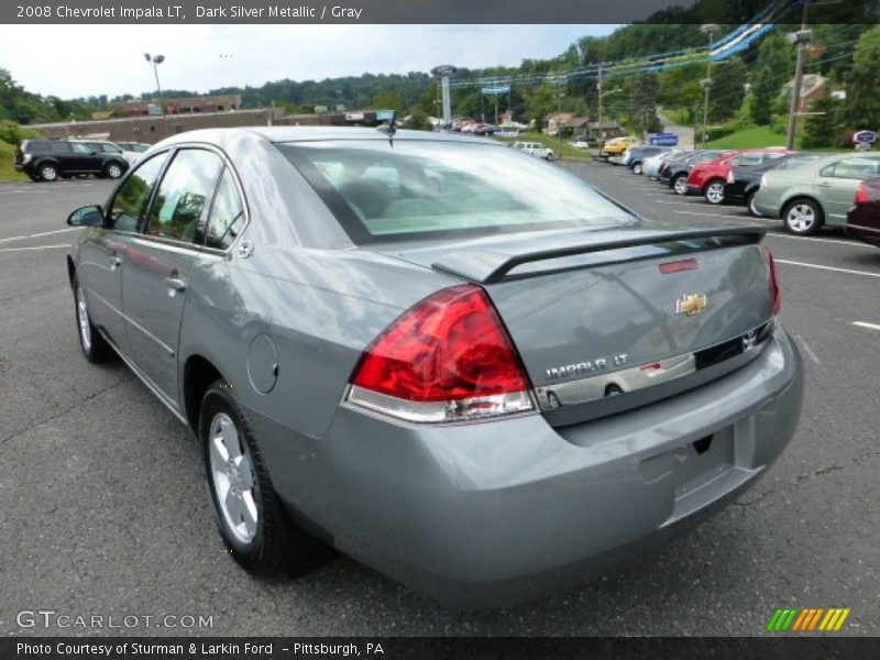 Dark Silver Metallic / Gray 2008 Chevrolet Impala LT