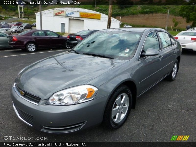 Dark Silver Metallic / Gray 2008 Chevrolet Impala LT