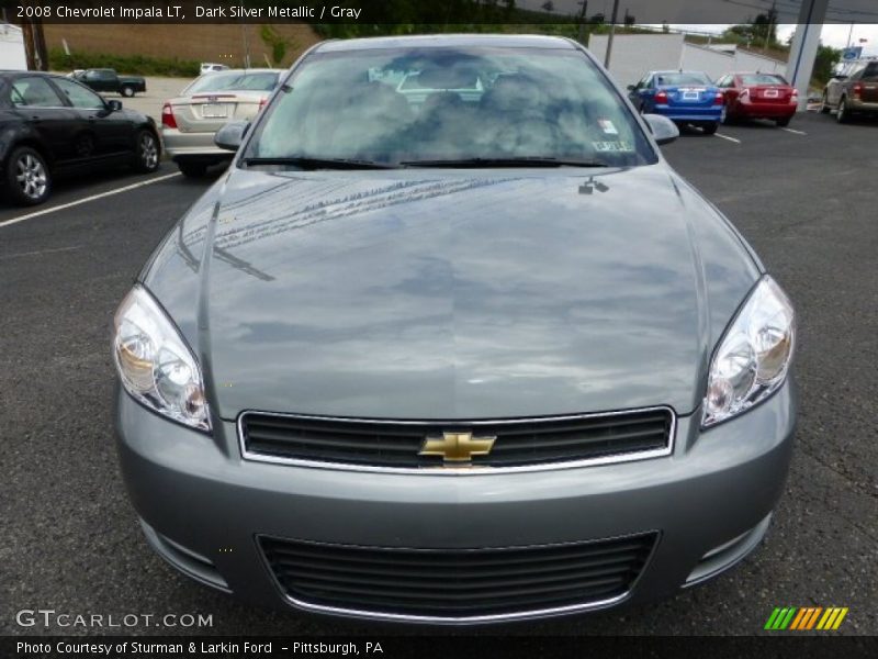 Dark Silver Metallic / Gray 2008 Chevrolet Impala LT