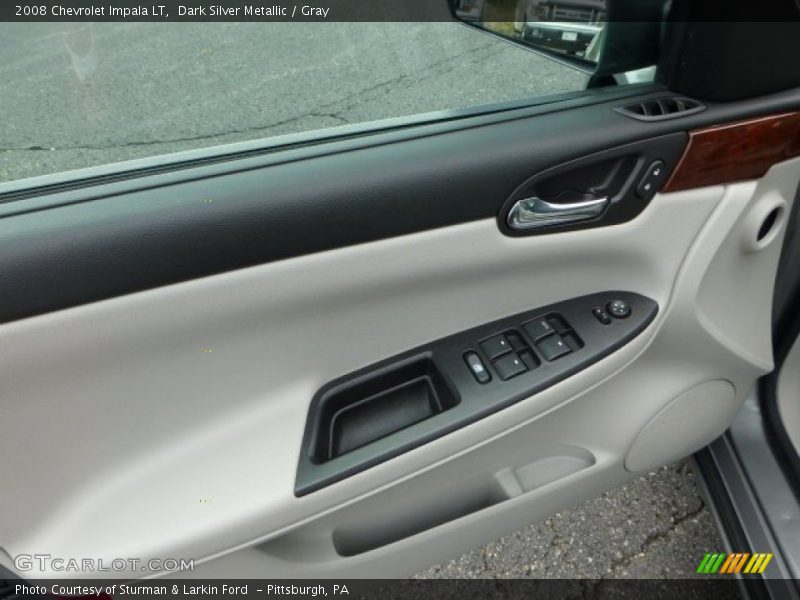 Dark Silver Metallic / Gray 2008 Chevrolet Impala LT