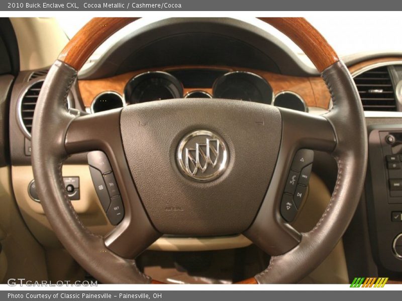 Cocoa Metallic / Cashmere/Cocoa 2010 Buick Enclave CXL