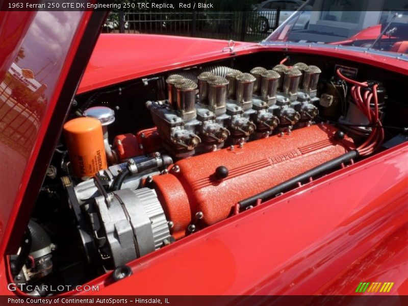  1963 250 GTE DK Engineering 250 TRC Replica Engine - 3.0 Liter SOHC 24-Valve V12