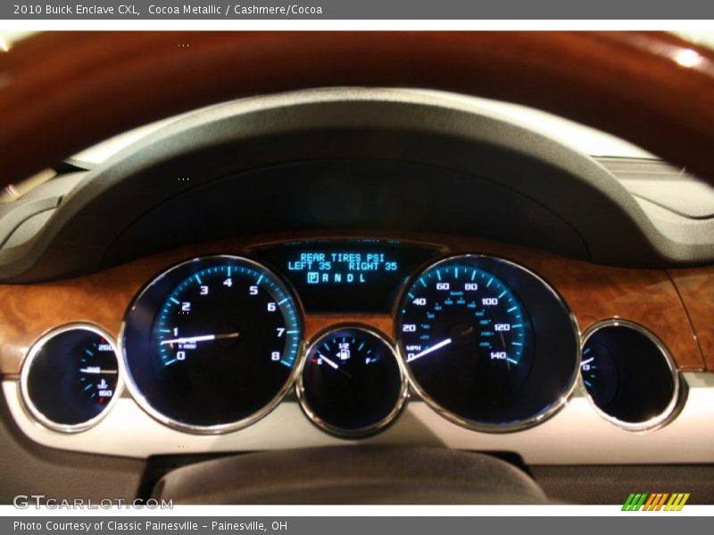 Cocoa Metallic / Cashmere/Cocoa 2010 Buick Enclave CXL