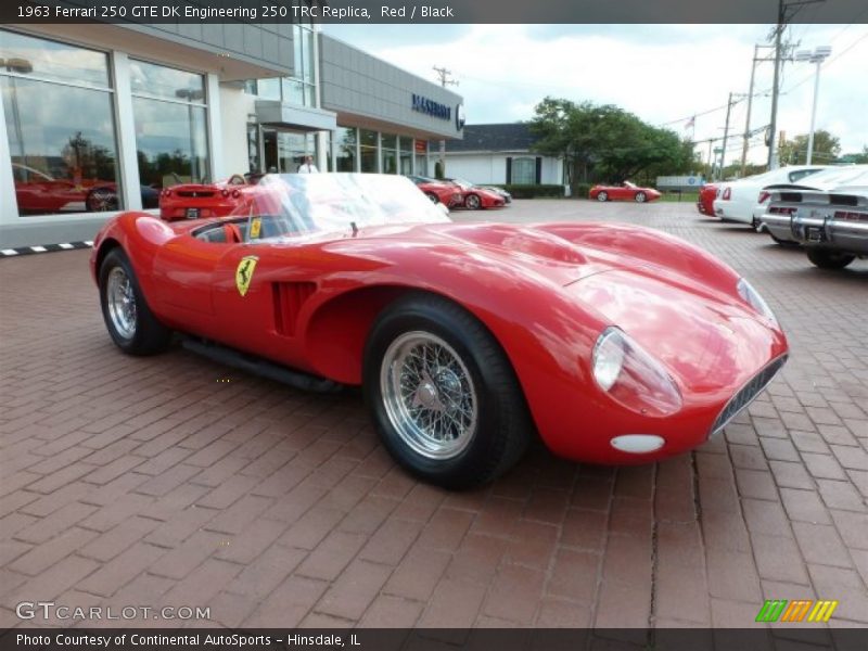 Red / Black 1963 Ferrari 250 GTE DK Engineering 250 TRC Replica