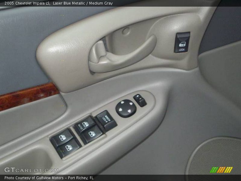 Laser Blue Metallic / Medium Gray 2005 Chevrolet Impala LS