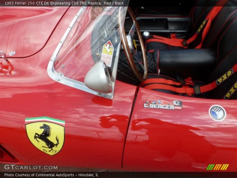 Red / Black 1963 Ferrari 250 GTE DK Engineering 250 TRC Replica