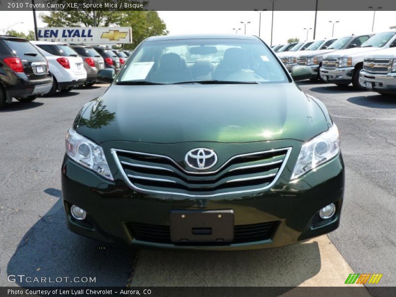 Spruce Mica / Bisque 2010 Toyota Camry XLE