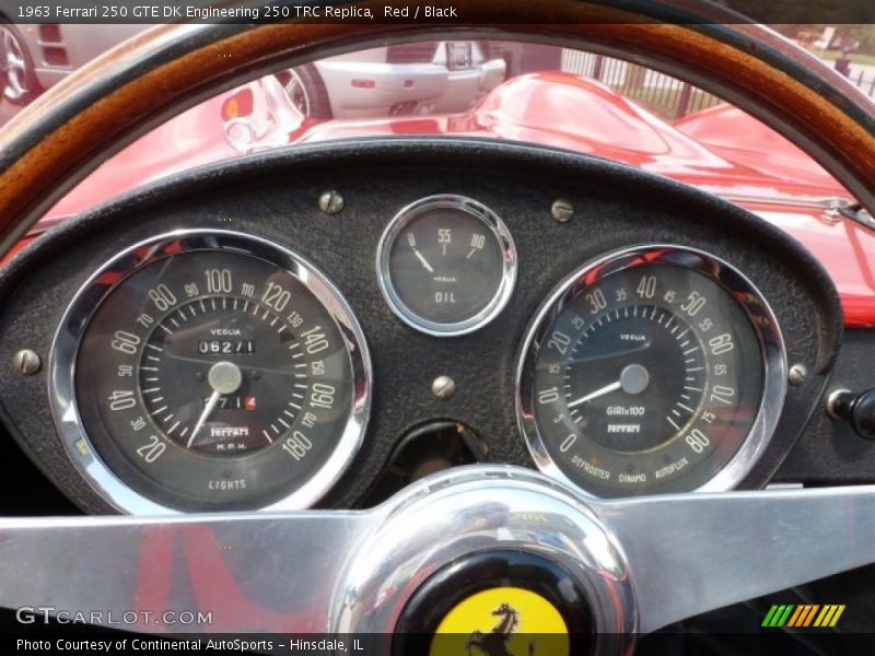  1963 250 GTE DK Engineering 250 TRC Replica DK Engineering 250 TRC Replica Gauges
