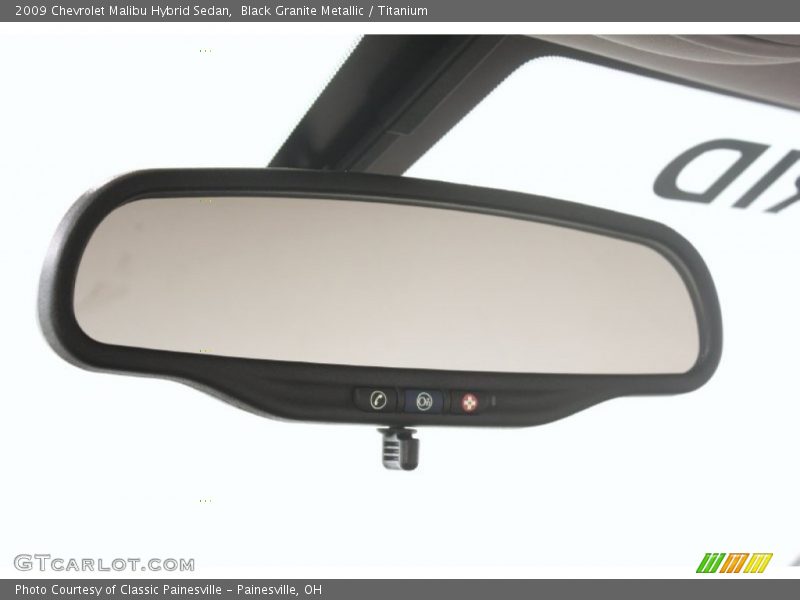 Black Granite Metallic / Titanium 2009 Chevrolet Malibu Hybrid Sedan