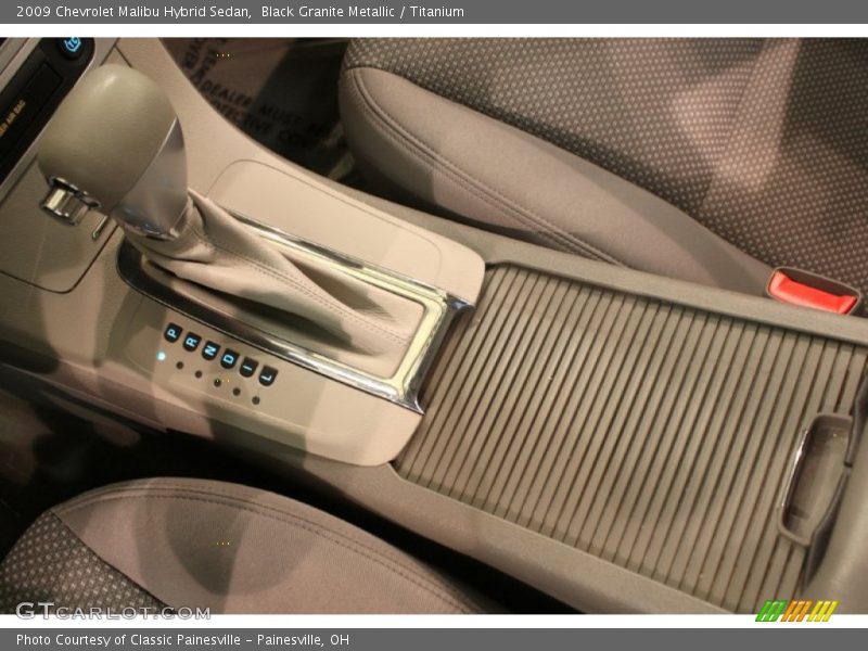 Black Granite Metallic / Titanium 2009 Chevrolet Malibu Hybrid Sedan