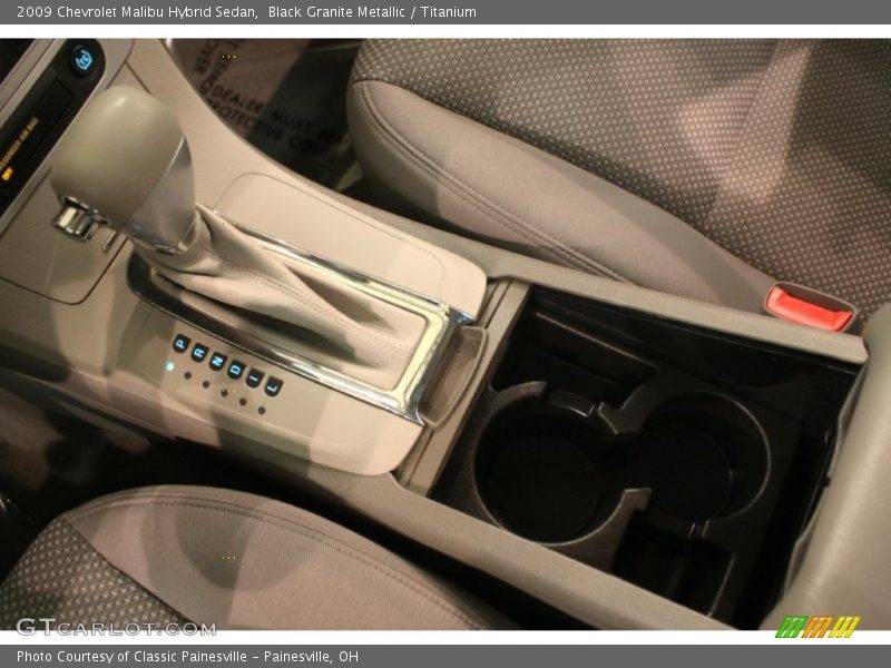 Black Granite Metallic / Titanium 2009 Chevrolet Malibu Hybrid Sedan