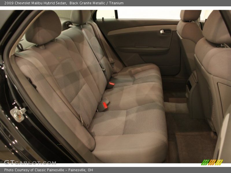 Black Granite Metallic / Titanium 2009 Chevrolet Malibu Hybrid Sedan