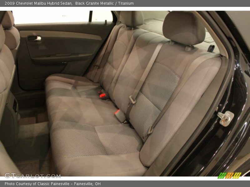 Black Granite Metallic / Titanium 2009 Chevrolet Malibu Hybrid Sedan