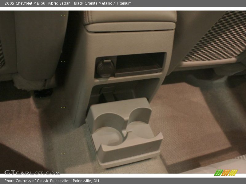 Black Granite Metallic / Titanium 2009 Chevrolet Malibu Hybrid Sedan