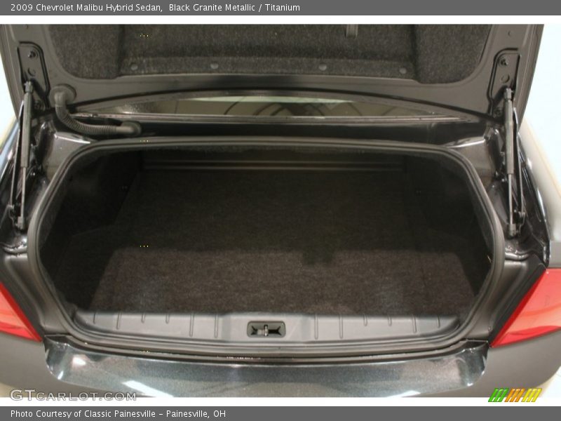 Black Granite Metallic / Titanium 2009 Chevrolet Malibu Hybrid Sedan