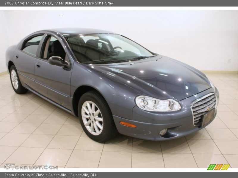 Steel Blue Pearl / Dark Slate Gray 2003 Chrysler Concorde LX