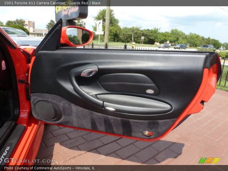 Door Panel of 2001 911 Carrera Cabriolet