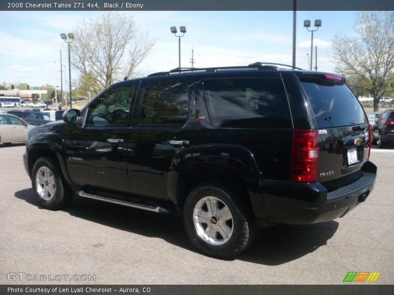 Black / Ebony 2008 Chevrolet Tahoe Z71 4x4