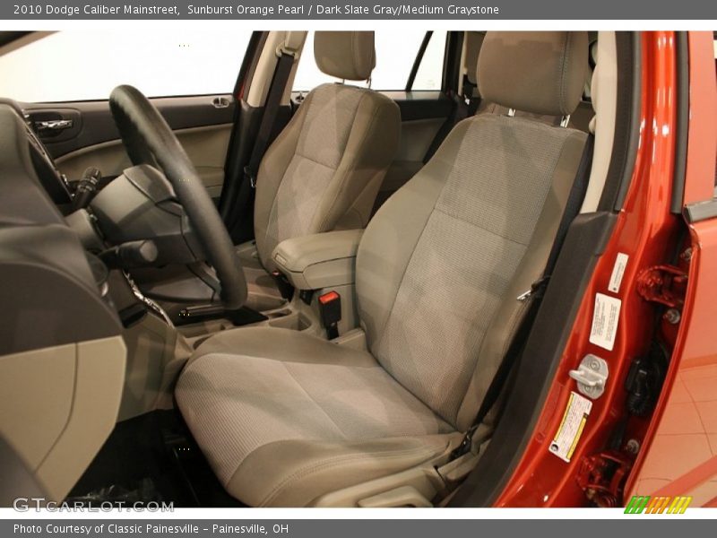 Sunburst Orange Pearl / Dark Slate Gray/Medium Graystone 2010 Dodge Caliber Mainstreet