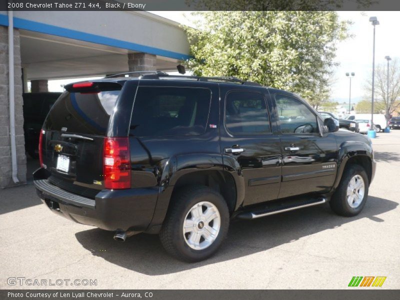 Black / Ebony 2008 Chevrolet Tahoe Z71 4x4