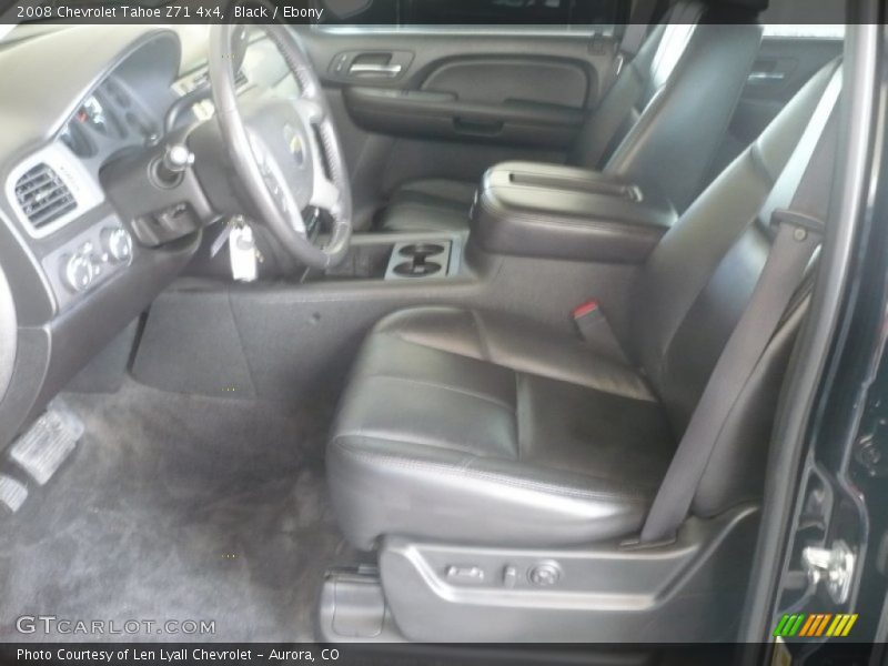 Black / Ebony 2008 Chevrolet Tahoe Z71 4x4