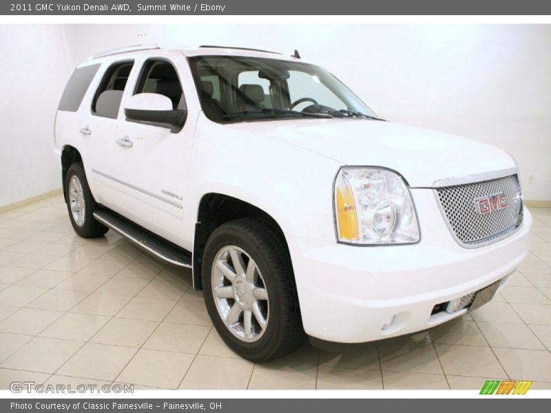 Summit White / Ebony 2011 GMC Yukon Denali AWD