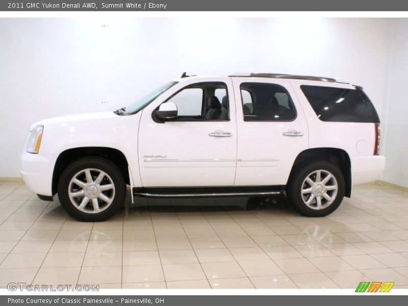 Summit White / Ebony 2011 GMC Yukon Denali AWD