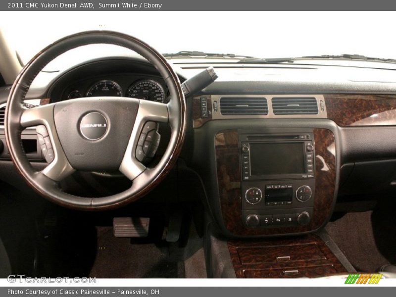 Summit White / Ebony 2011 GMC Yukon Denali AWD