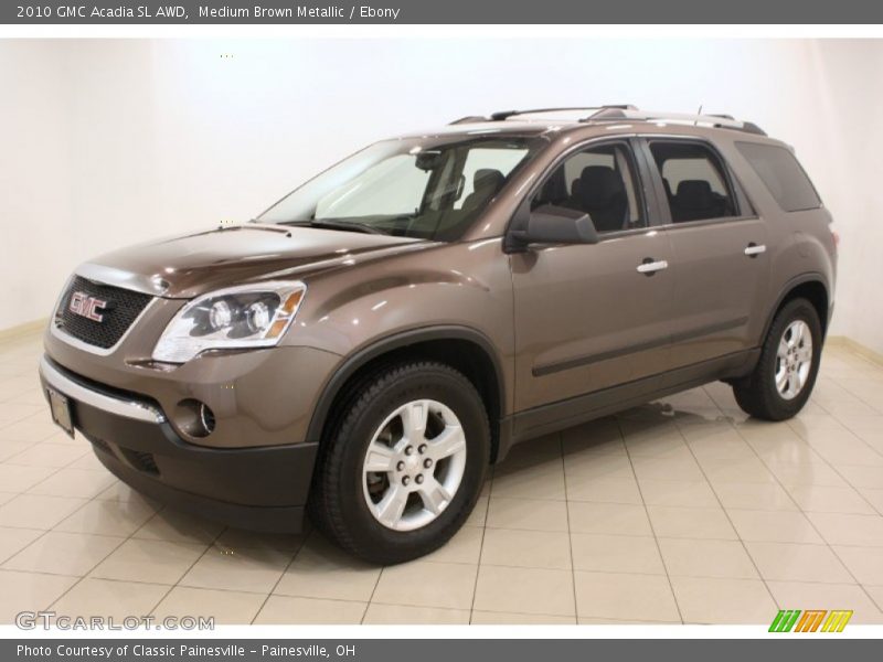 Medium Brown Metallic / Ebony 2010 GMC Acadia SL AWD