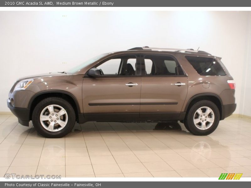  2010 Acadia SL AWD Medium Brown Metallic
