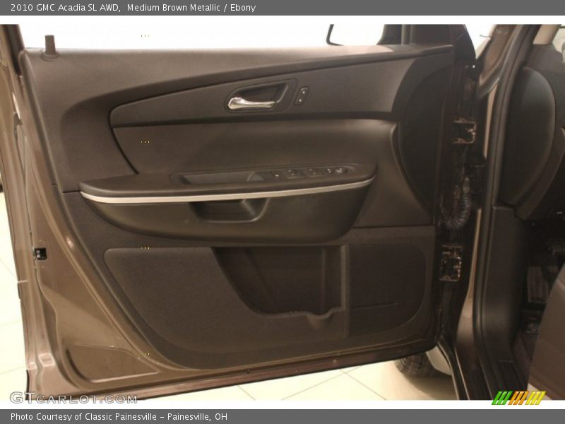 Medium Brown Metallic / Ebony 2010 GMC Acadia SL AWD