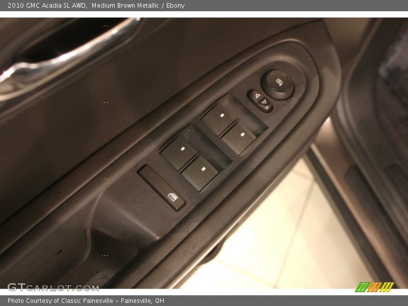 Medium Brown Metallic / Ebony 2010 GMC Acadia SL AWD