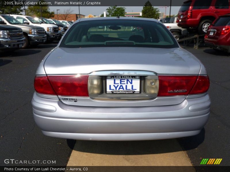 Platinum Metallic / Graphite 2005 Buick LeSabre Custom