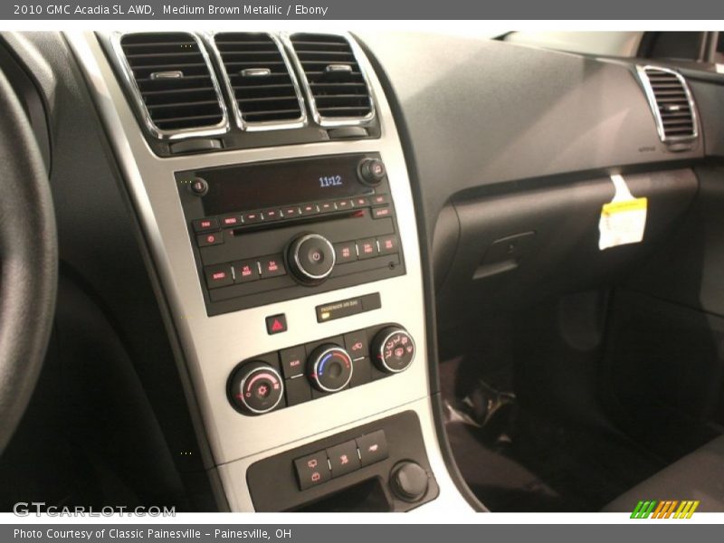 Medium Brown Metallic / Ebony 2010 GMC Acadia SL AWD