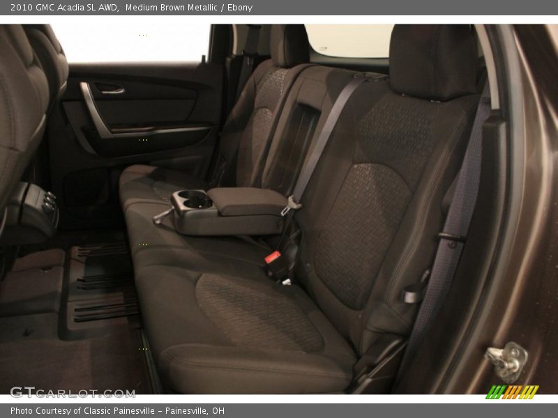 Rear Seat of 2010 Acadia SL AWD