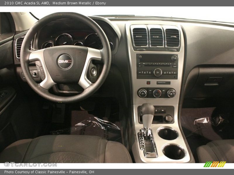 Dashboard of 2010 Acadia SL AWD